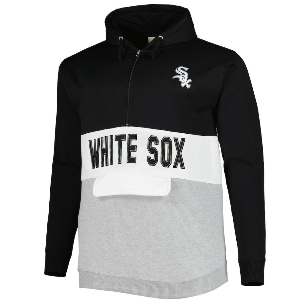 Chicago White Sox Big & Tall Fleece Half-Zip Hoodie Online