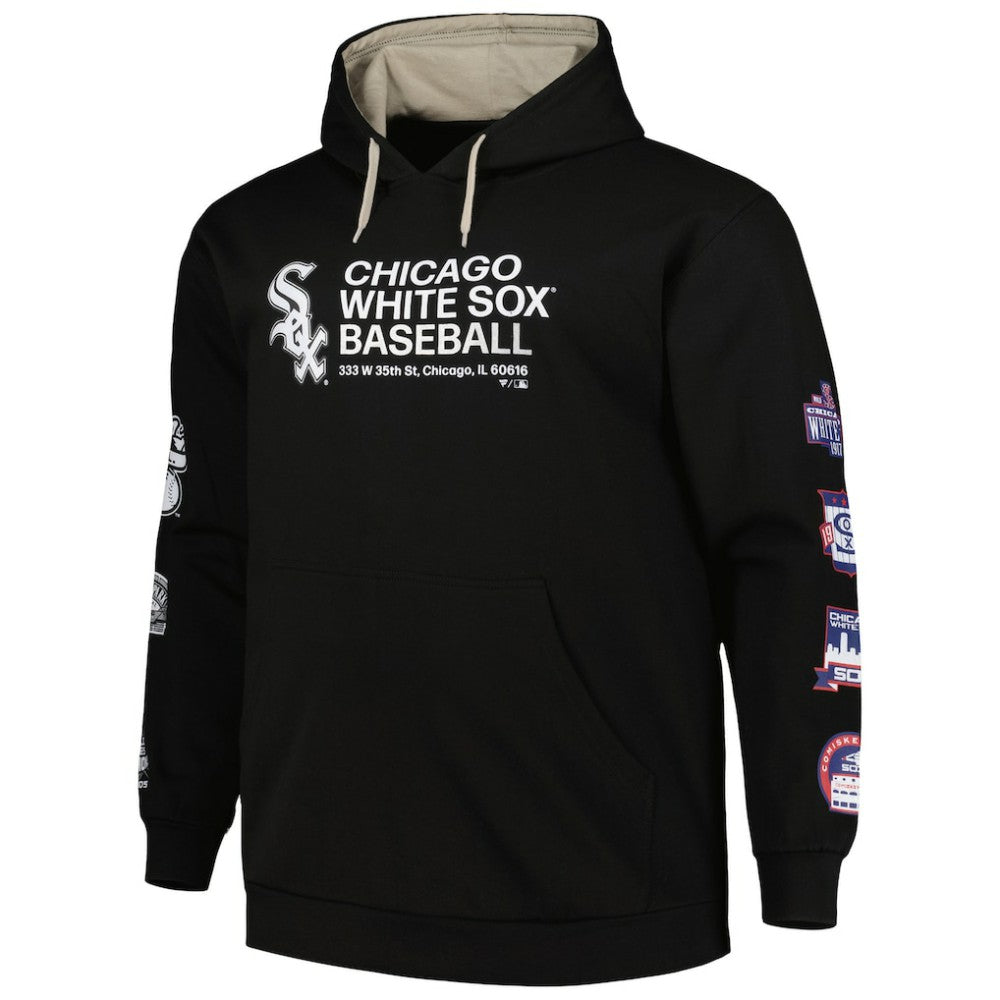 Chicago White Sox Big & Tall Fleece Pullover Hoodie Outlet