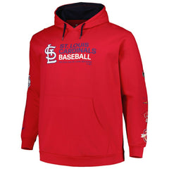 St. Louis Cardinals Big & Tall Fleece Pullover Hoodie for sale