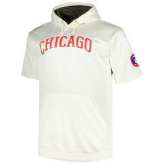 Chicago Cubs Profile Big & Tall Contrast Short Sleeve Pullover Hoodie Online