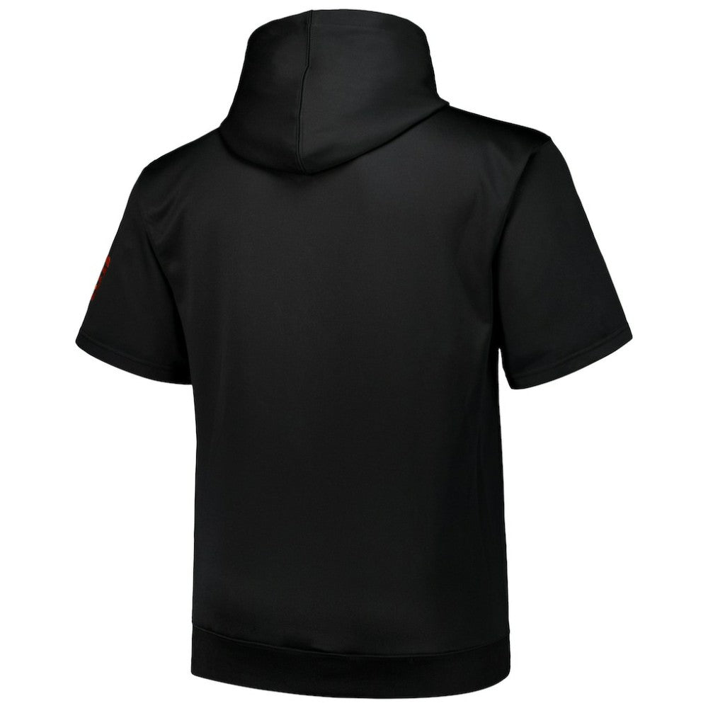 San Francisco Giants Profile Big & Tall Contrast Short Sleeve Pullover Hoodie Outlet