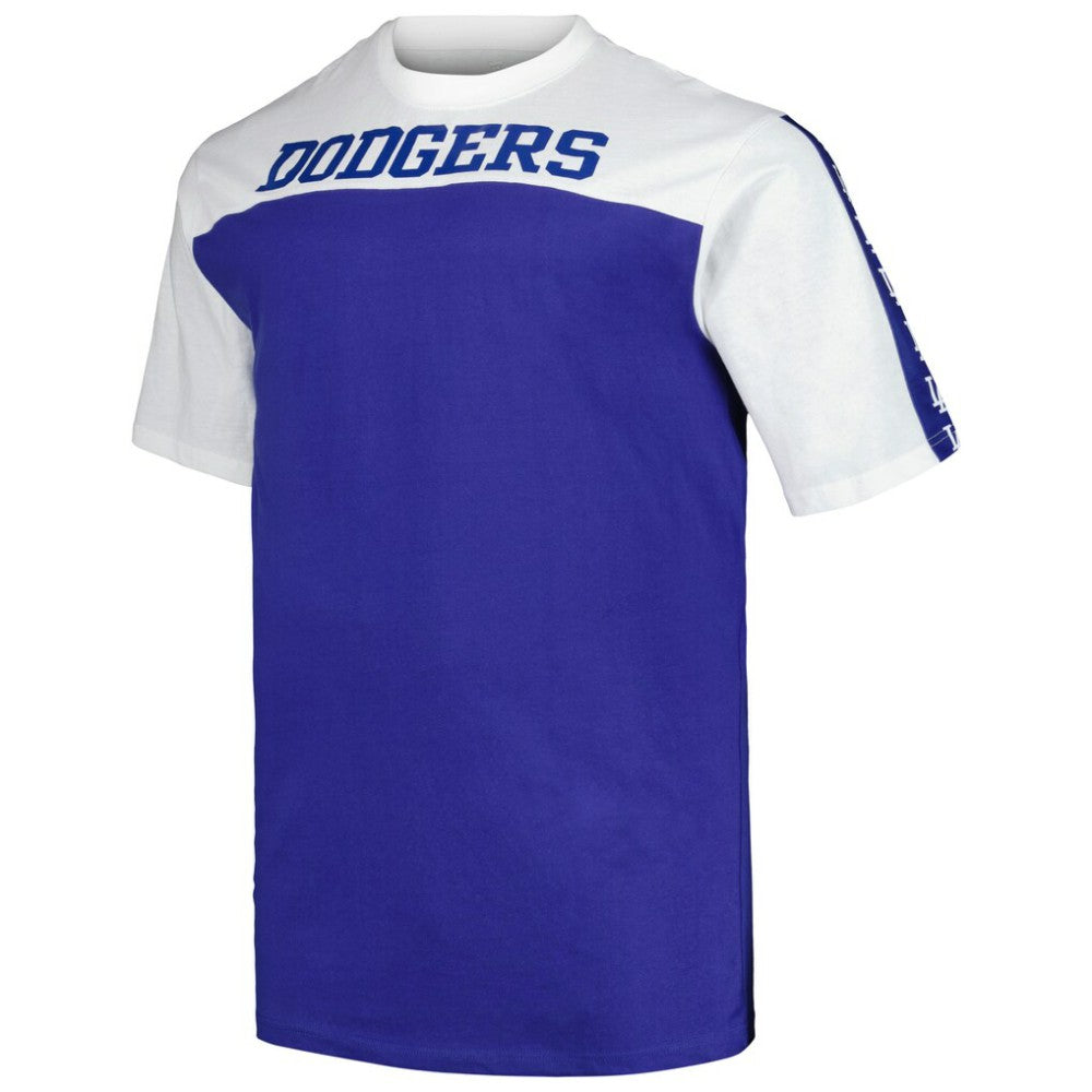 Los Angeles Dodgers Profile Big & Tall Yoke Knit T-Shirt for sale