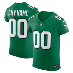 Philadelphia Eagles 2nd Alternate Vapor F.U.S.E. Elite Custom Jersey - Kelly Green - Nike