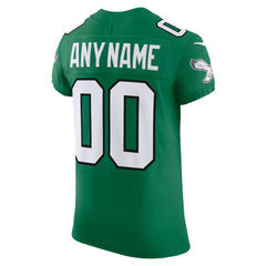 Philadelphia Eagles 2nd Alternate Vapor F.U.S.E. Elite Custom Jersey - Kelly Green - Nike