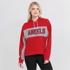Los Angeles Angels Fanatics Women's Filled Stat Sheet Pullover Hoodie Near Me