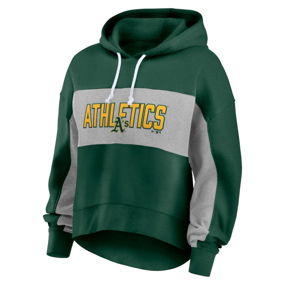 Athletics Fanatics Women's Filled Stat Sheet Pullover Hoodie Near Me