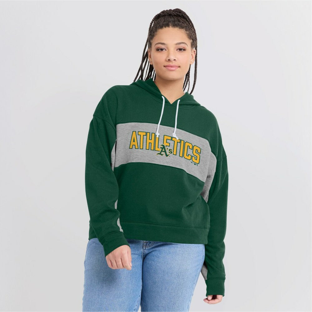 Athletics Fanatics Women's Filled Stat Sheet Pullover Hoodie Near Me