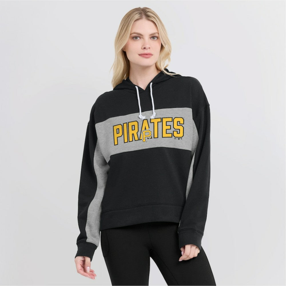 Pittsburgh Pirates Fanatics Women's Filled Stat Sheet Pullover Hoodie Online