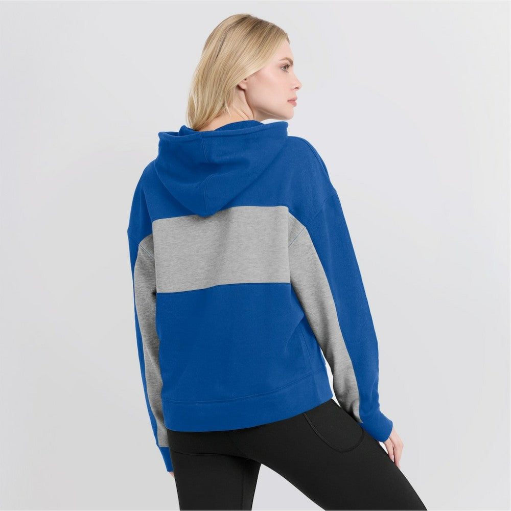Chicago Cubs Fanatics Women's Filled Stat Sheet Pullover Hoodie Outlet
