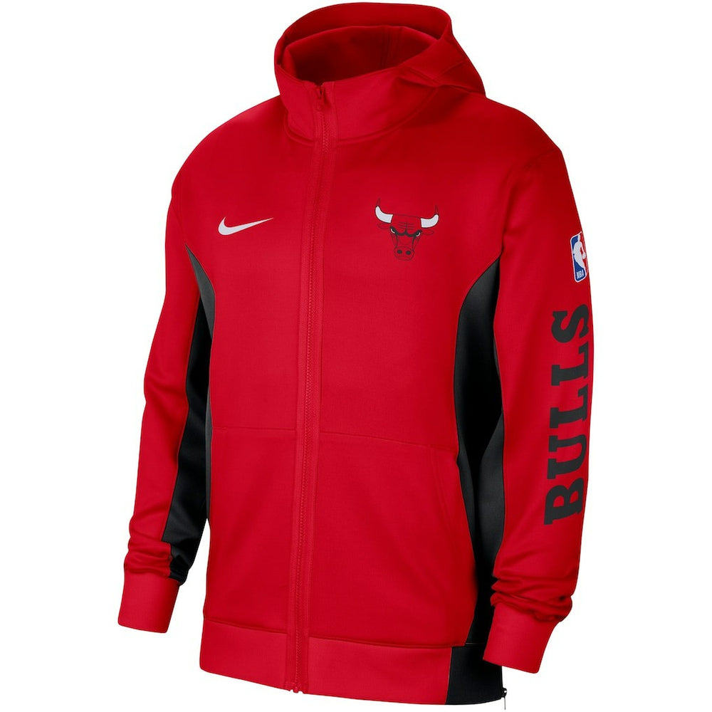 Nike Chicago Bulls 2023/24 Authentic Showtime Full-Zip Hoodie Red