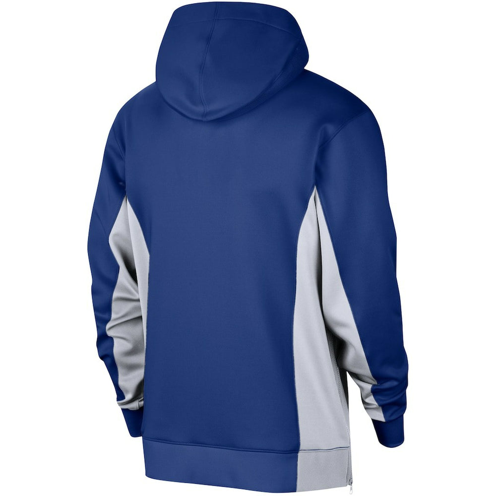 Nike Philadelphia 76ers 2023/24 Authentic Showtime Full-Zip Hoodie Royal