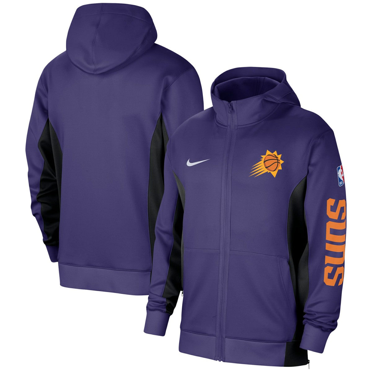 Nike Phoenix Suns 2023/24 Authentic Showtime Full-Zip Hoodie Purple