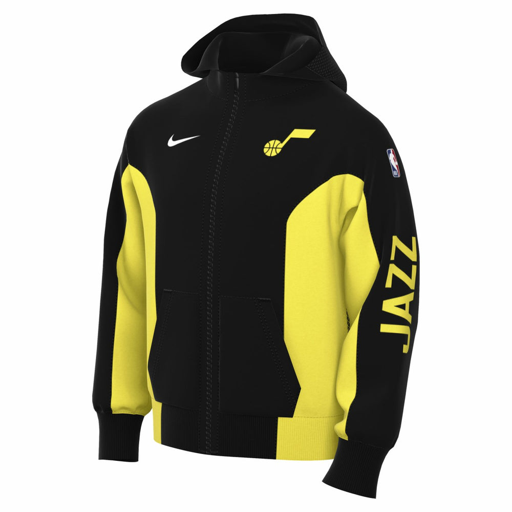 Nike Utah Jazz 2023/24 Authentic Showtime Full-Zip Hoodie Black