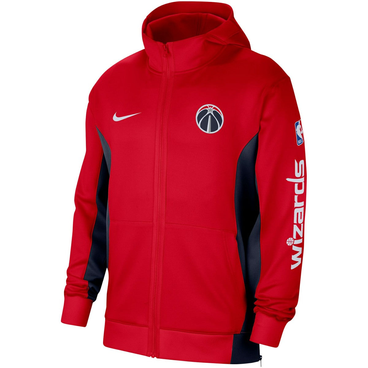 Nike Washington Wizards 2023/24 Authentic Showtime Full-Zip Hoodie Red