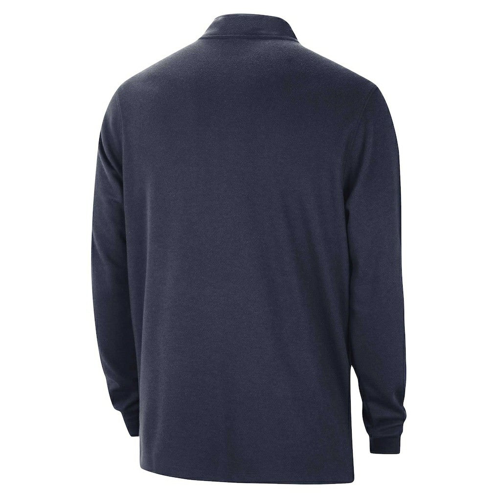 Nike Philadelphia 76ers Authentic Performance Half-Zip Jacket Navy