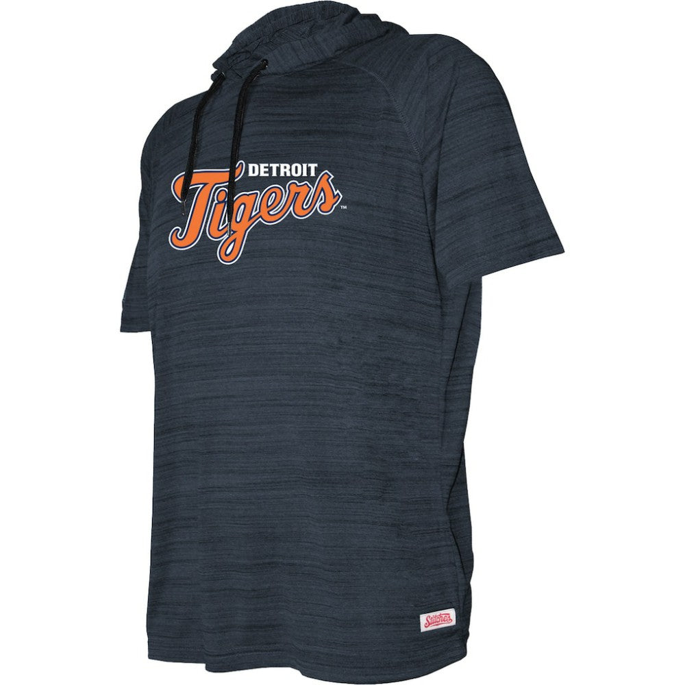Detroit Tigers Stitches Youth Raglan Short Sleeve Pullover Hoodie Near Me