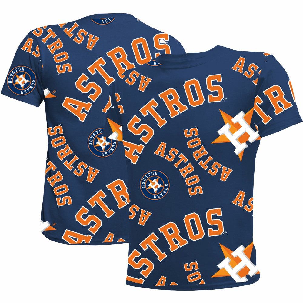 Houston Astros Stitches Youth Allover Team T-Shirt Online