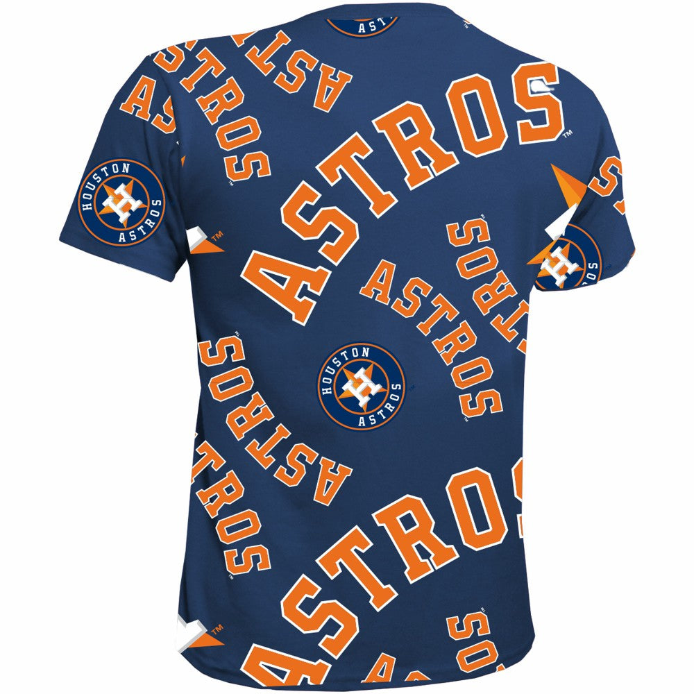 Houston Astros Stitches Youth Allover Team T-Shirt Online