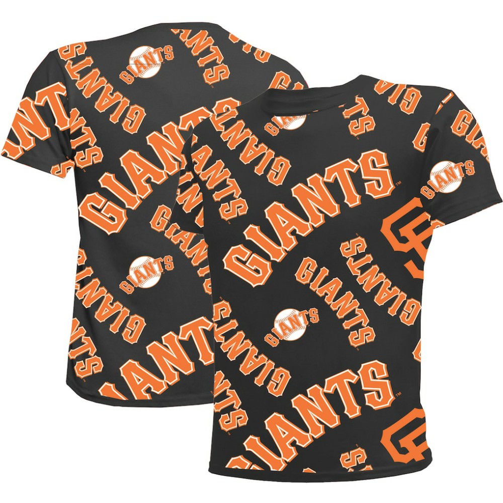 San Francisco Giants Stitches Youth Allover Team T-Shirt Sale