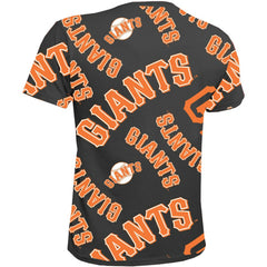 San Francisco Giants Stitches Youth Allover Team T-Shirt Sale