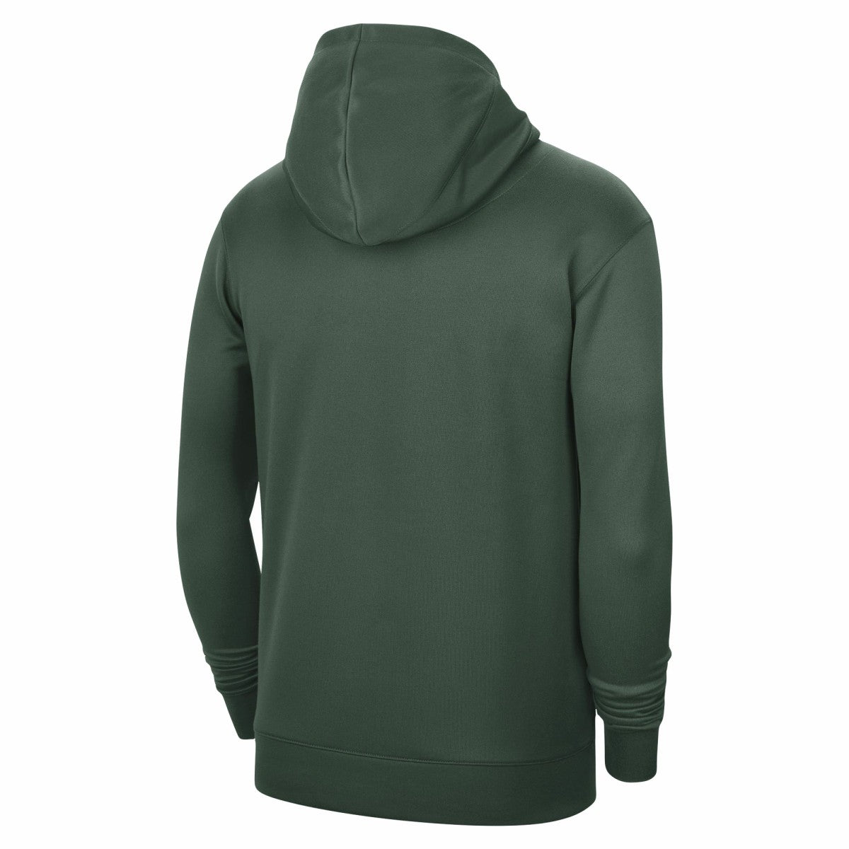 Nike Milwaukee Bucks Unisex 2023/24 Performance Spotlight On-Court Practice Pullover Hoodie Hunter Green