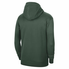 Nike Milwaukee Bucks Unisex 2023/24 Performance Spotlight On-Court Practice Pullover Hoodie Hunter Green