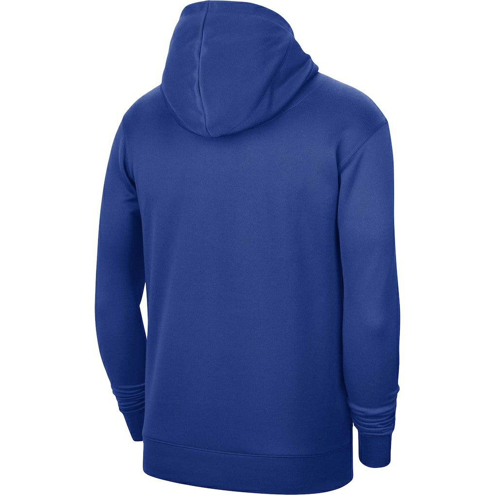Nike Golden State Warriors Unisex 2023/24 Performance Spotlight On-Court Practice Pullover Hoodie Royal