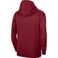 Nike Miami Heat Unisex 2023/24 Performance Spotlight On-Court Practice Pullover Hoodie Red
