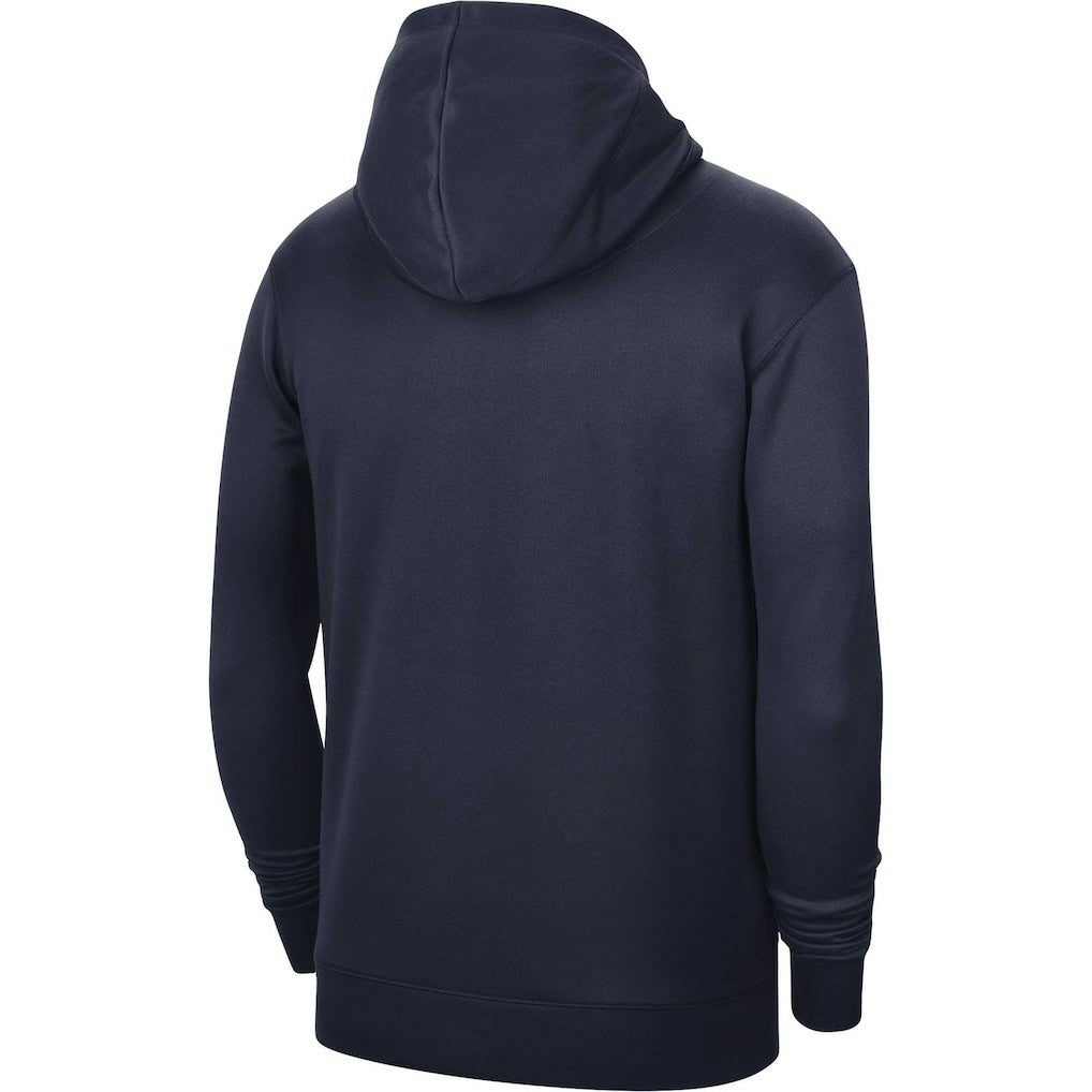 Nike Philadelphia 76ers Unisex 2023/24 Performance Spotlight On-Court Practice Pullover Hoodie Navy