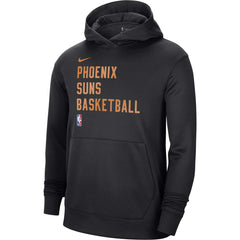 Nike Phoenix Suns Unisex 2023/24 Performance Spotlight On-Court Practice Pullover Hoodie Black