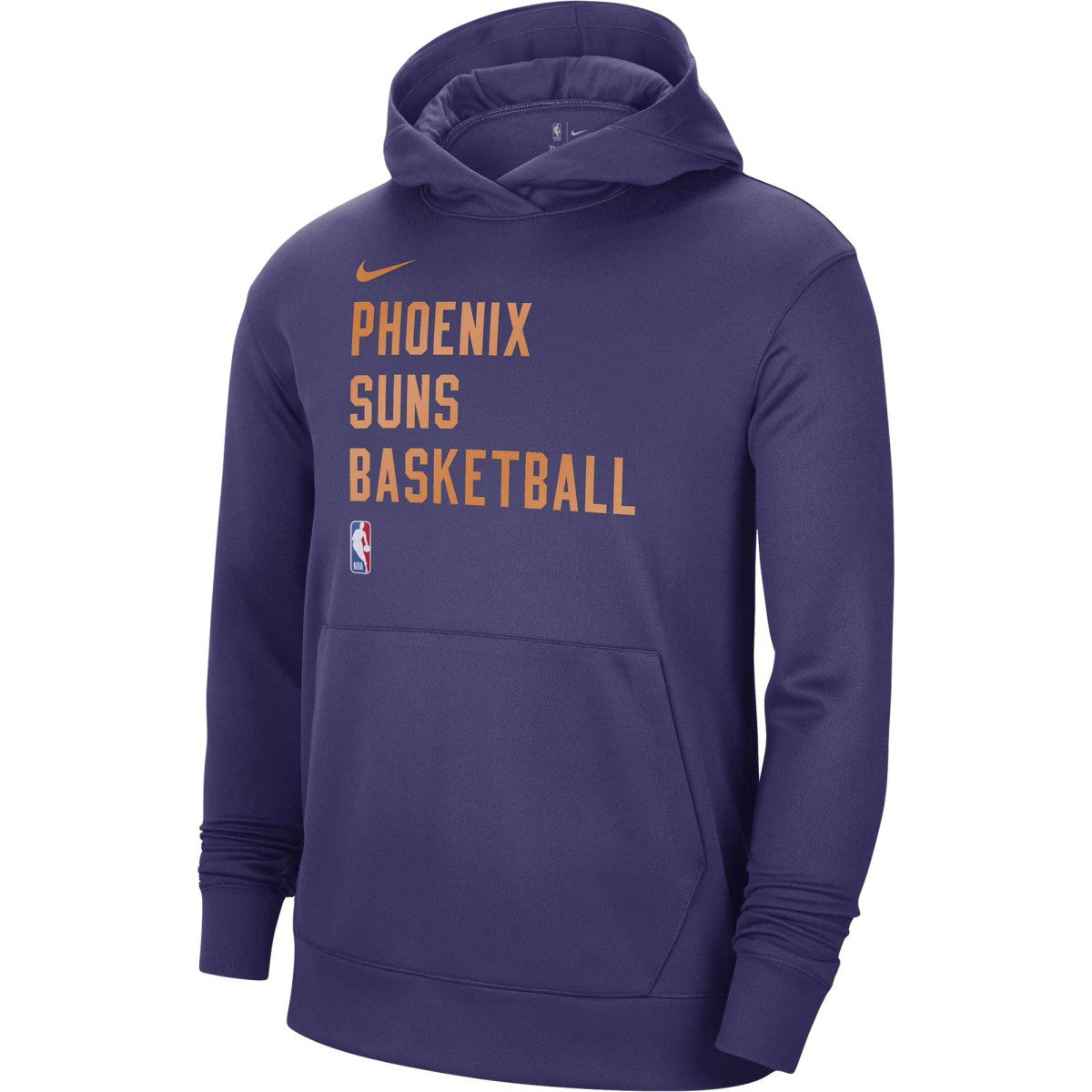 Nike Phoenix Suns Unisex 2023/24 Performance Spotlight On-Court Practice Pullover Hoodie Purple