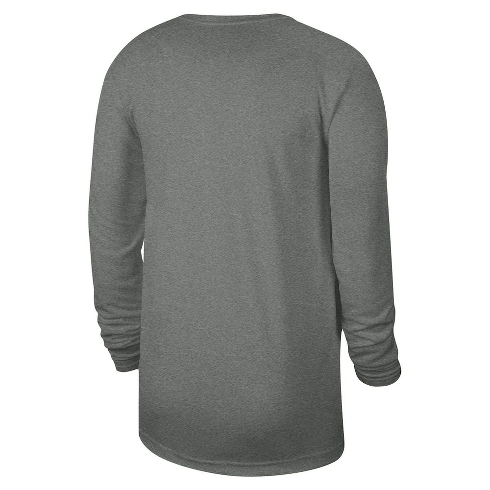 Nike Atlanta Hawks Unisex 2023/24 Legend On-Court Practice Performance Long Sleeve T-Shirt Heather Gray