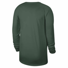 Nike Milwaukee Bucks Unisex 2023/24 Legend On-Court Practice Long Sleeve T-Shirt Hunter Green