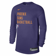 Nike Phoenix Suns Unisex 2023/24 Legend On-Court Practice Long Sleeve T-Shirt Purple
