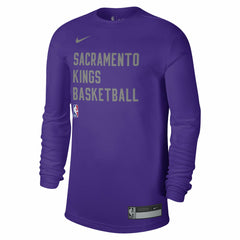 Nike Sacramento Kings Unisex 2023/24 Legend On-Court Practice Long Sleeve T-Shirt Purple