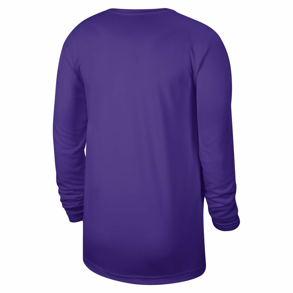 Nike Sacramento Kings Unisex 2023/24 Legend On-Court Practice Long Sleeve T-Shirt Purple