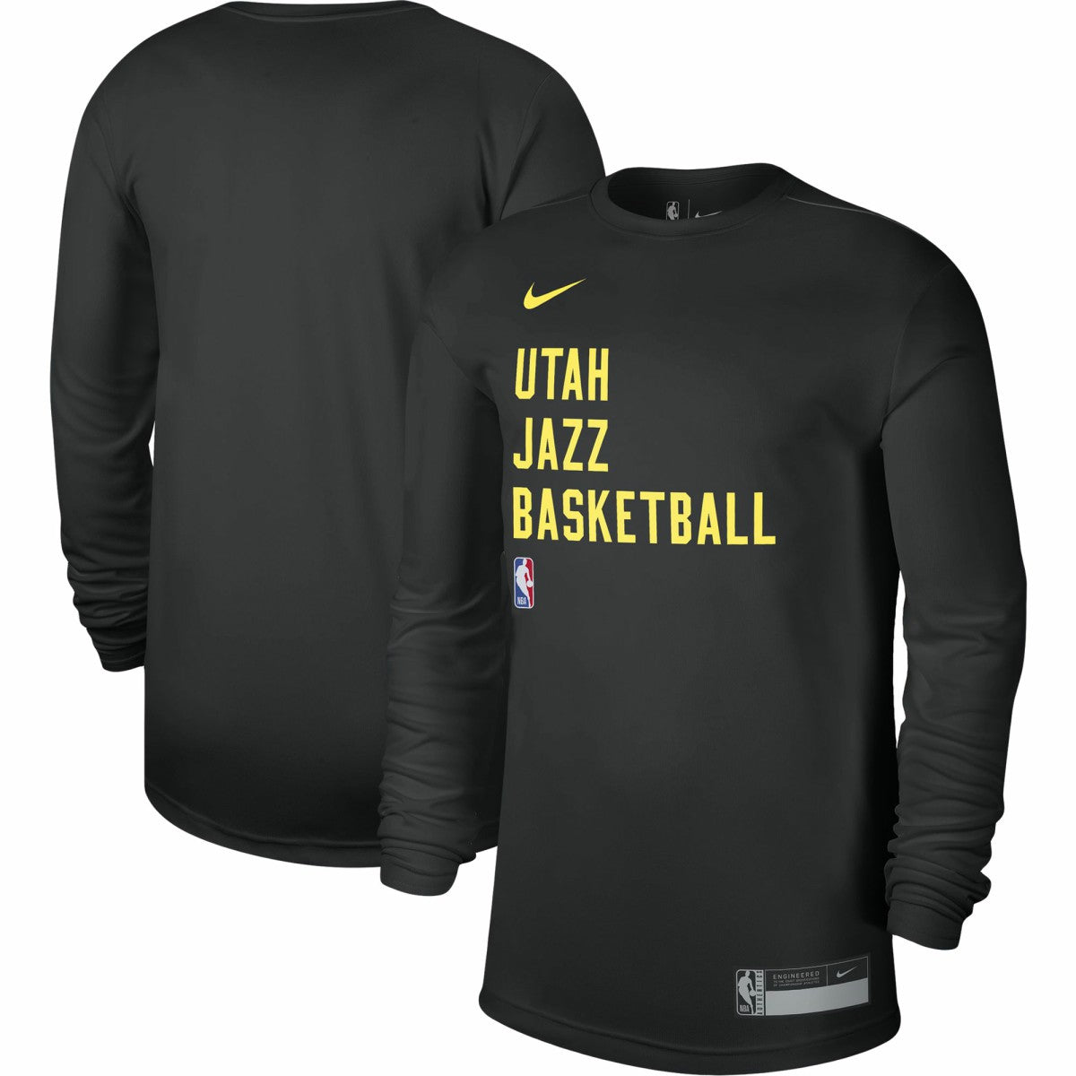 Nike Utah Jazz Unisex 2023/24 Legend On-Court Practice Long Sleeve T-Shirt Black
