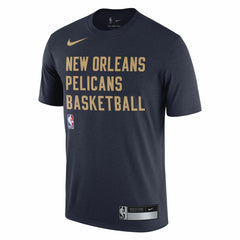 Nike New Orleans Pelicans 2023/24 Sideline Legend Performance Practice T-Shirt Navy