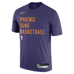 Nike Phoenix Suns 2023/24 Sideline Legend Performance Practice T-Shirt Purple