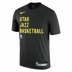 Nike Utah Jazz 2023/24 Sideline Legend Performance Practice T-Shirt Black