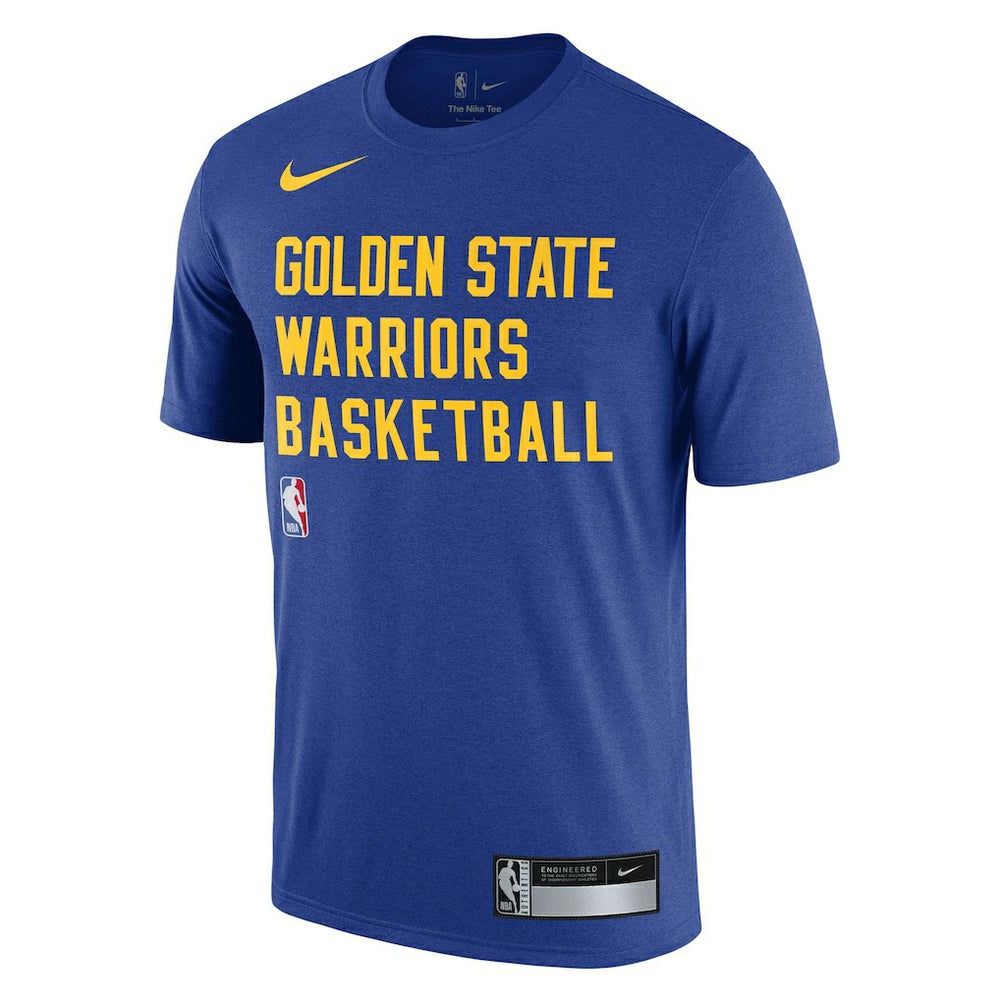 Nike Golden State Warriors 2023/24 Sideline Legend Performance Practice T-Shirt Royal