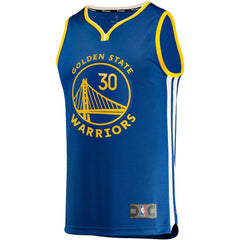 Fanatics Stephen Curry Golden State Warriors Big & Tall Fast Break Player Jersey Royal Icon Edition