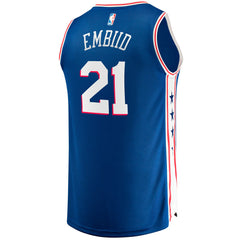 Fanatics Joel Embiid Philadelphia 76ers Big & Tall Fast Break Player Jersey Royal Icon Edition