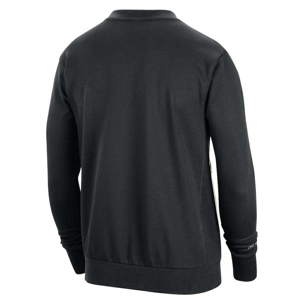 Nike Chicago Bulls 2023/24 Authentic Standard Issue Travel Performance Pullover Sweatshirt Black