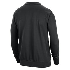Nike Chicago Bulls 2023/24 Authentic Standard Issue Travel Performance Pullover Sweatshirt Black