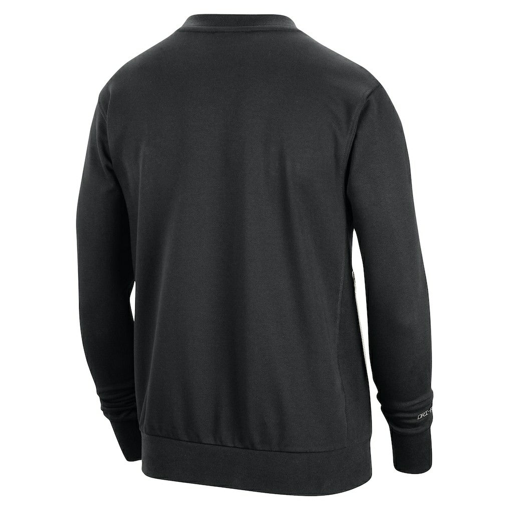 Nike Golden State Warriors 2023/24 Authentic Standard Issue Travel Performance Pullover Sweatshirt Black