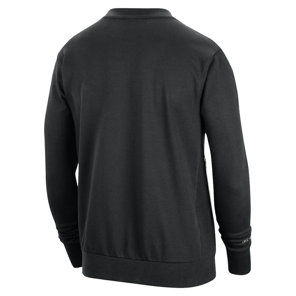 Nike Golden State Warriors 2023/24 Authentic Standard Issue Travel Performance Pullover Sweatshirt Black