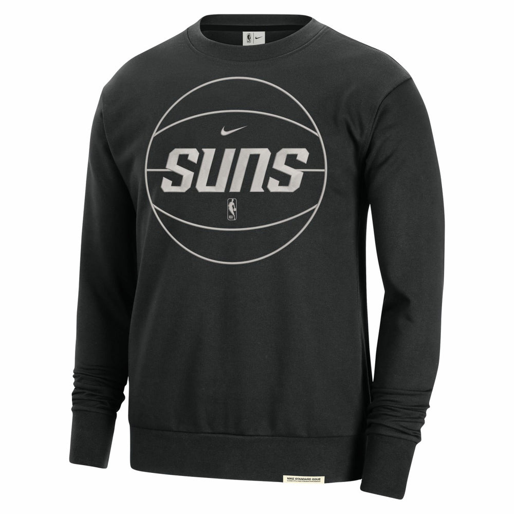 Nike Phoenix Suns 2023/24 Authentic Standard Issue Travel Performance Pullover Sweatshirt Black