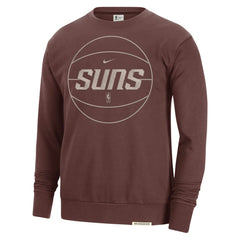 Nike Phoenix Suns 2023/24 Authentic Standard Issue Travel Performance Pullover Sweatshirt Garnet