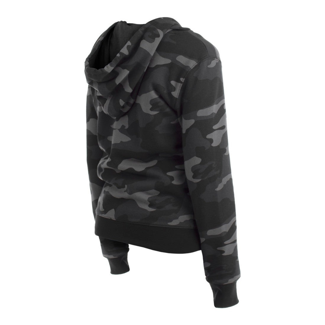 Green Bay Packers New Era Women's Camo Full-Zip Hoodie - Black - NFL